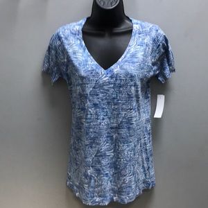 Nally & Millie size small blue T-shirt